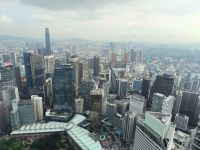 Malaysia. Kuala Lumpur. Blick von den Petronas Towers