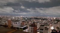 Panorama Sao Paulo am Abend. Dach-Restaurant. Abendessen. Foto: Anette Rietz