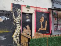 Graffiti mit Amy Winehouse