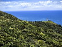 Leuchtturm von Cape Reinga, magisch schöner Ort bei Traumwetter