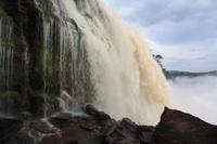 natürliche Massagedusche am Salto Huachin