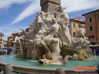 Vier Ströme Brunnen Piazza Navona