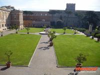 In den Vatikanischen Gärten