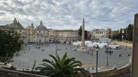 Blick auf den Piazza del Popolo