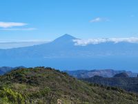 Alto de Garanonay/Blick auf Fortaleza/La Gomera/Kanaren