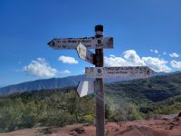 Wegekreuz Mirador de Abrante - Juego de Bolas/La Gomera/Kanaren
