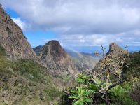Reventón Oscuro mit Regenbogen/La Gomera/Kanaren