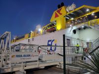 Fähre/Hafen von San Sebastian/La Gomera/Kanaren