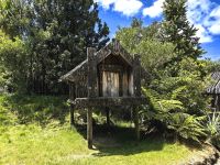 Einstiger Aufbewahrungsraum für Lebensmittel bei den Maori