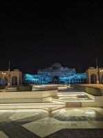 169. Lichtershow Präsidentenpalast Abu Dhabi