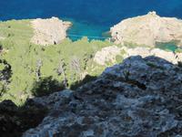 Blick beim Aufstieg zum Talaia Alcudia