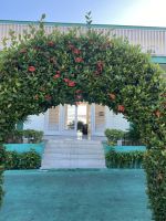 Malerische Eingangsgestaltung