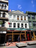 Auf der Cuba Street unterwegs