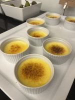 Crème Brulée vom Dessertbuffet