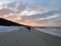 Sonnenuntergang am Strand