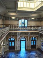 Bahnhofshalle in Dunedin