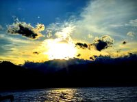 Sonnenuntergang am Lake Wakatipu