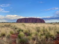 Sonnenuntergang, Ayers Rock, Outback