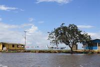 Siedlung im Orinoco Delta