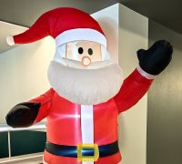 Weihnachtsmann in Christchurch