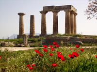 Zeustempel in Altkorinth