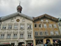 Bad Tölz - Giebelhäuser im alpenländischen Stil
