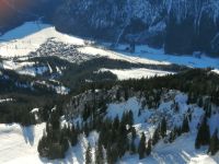 Blick vom Wendelstein nach Bayrischzell