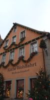 Tag 7 Blick auf das Weihnachtsmuseum in Rothenburg ob der Tauber 