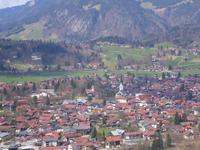 Blick auf Oberstdorf