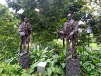 Sir Stanford Raffles & Dr. Nathaniel Wallich, Fort Canning Park