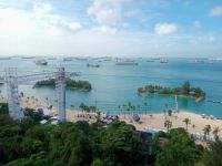 Strand von Sentosa 