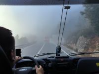 Nebel am Montserrat