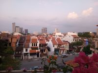 Malakka, Blick vom Hotel