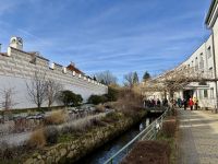 3. Tag – Neujahrsausflug nach Trebon und Telc – Stadtführung in Trebon – An der Stadtmauer