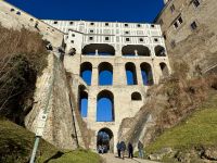 2. Tag – Silvesterausflug – Stadtführung in Krumau an der Moldau – Mantelbrücke