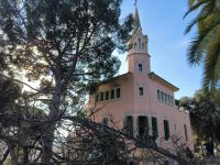 Gaudis Haus im Park Güell Barcelona