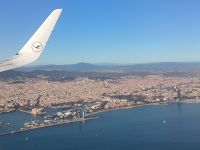 Anflug Barcelona