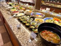 Unser Abendbuffet ist wieder sehr lecker 