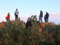 Kletterpartie am Esterell-Gebirge 