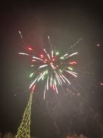 Das hauseigene Feuerwerk fand großen Zuspruch 