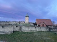 Rückweg in der Abenddämmerung 