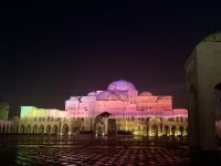 Lichtershow Präsidentenpalast, Abu Dhabi