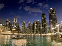 Dubai am Abend 