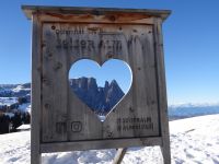 Ausblick von der Seiser Alm
