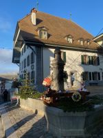 Stadttheater mit Brunnen