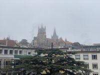 Blick auf die  Kathedrale Notre-Dame
