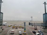 Nebel am Flughafen Berlin