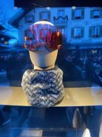 Skibrille- 790,–, Sturmhaube 3.200,– (Euro)