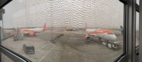 Nebel am Flughafen Genf