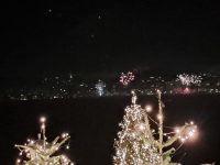 Neujahr  ... über den Traunsee auf Gmunden